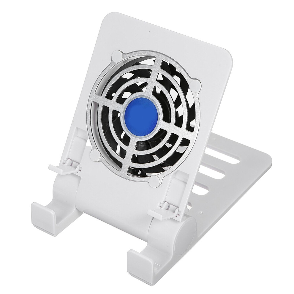 Foldable Smartphone & Tablet Cooling Stand With 8Cm Fan, White 4231390295219