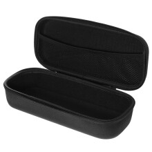 4Pièces Sacoche Microphone Noire Poche Rangement Durable