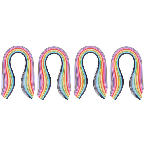 2Pièces Strips Papier Quilling Multicolores Pour Projets Créatifs 1