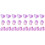2Paquets Violets Pour Décoration Maison 4