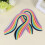 2Pièces Strips Papier Quilling Multicolores Pour Projets Créatifs 10