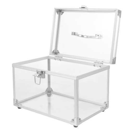 2Pièces Coffrets De Rangement Cd Dvd Argent En 1