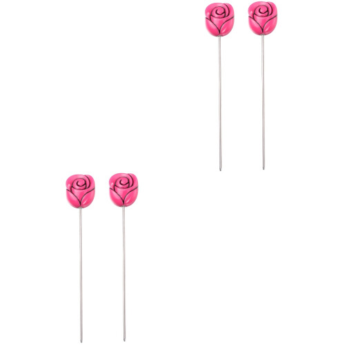 4Pièces Testeur De Rose Facile À Acier Inoxydable 2