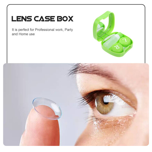 3Pièces Boîte Stockage Lentilles Accessoires Polyvalents 2