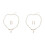 2Ensembles Ensemble Bijoux Perle Dorée Décor Collier Et Boucles Filles 2