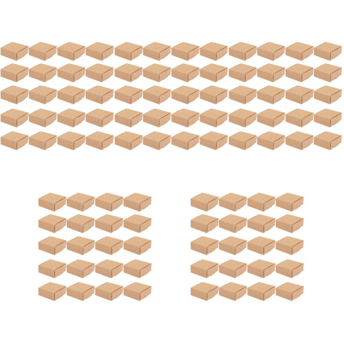 100Pièces Boîtes D'expédition Kraft Pour Jouets 1