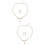 2Ensembles Ensemble Bijoux Perle Dorée Décor Collier Et Boucles Filles 7