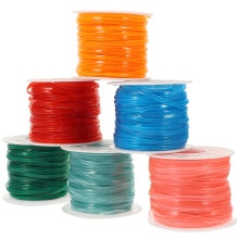 3Ensembles Fils Tressés Plastique Robuste Pour DIY Colorées