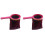 2Pièces Sacs De Tours Magiques Rouge Professionnels Pour Performance 2