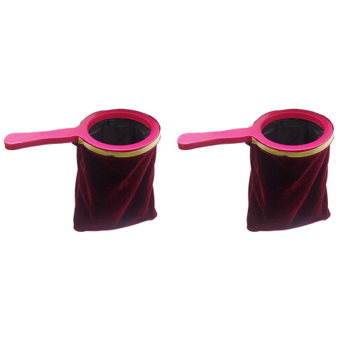 2Pièces Sacs De Tours Magiques Rouge Professionnels Pour Performance 1