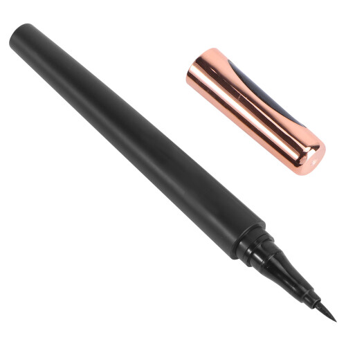 2Pièces Crayon Eyeliner Résistant À L'eau Noir Pour Usage Féminin 2