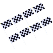 48Pièces Drapeaux De Course Miniatures Colorés En Polyester Durable