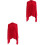 2Pièces Cache-Allaitement Maman Coton Rouge Taille Ajustable 5