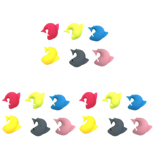 54Pièces Repères Silicone Verres À Vin Design Requin Fun 1
