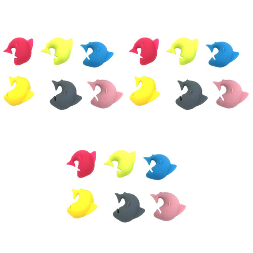 54Pièces Repères Silicone Verres À Vin Design Requin Fun 2