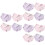 12Pièces Culottes Étudiantes En Coton Élastique Douces Et 6