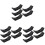 15Pièces Support Haltère Noir Stable Pour Rangement Protection Sol 2