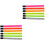 12Pièces Bracelets Reflets PVC Multicolores Pour Sport Sorties 3