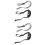 4Pièces Mentonnière Casque Flexible 7