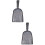 2Pièces Pelle Multifonction Grise En Acier Pour Cuisine 4