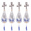 4Pièces Décoration Murale Suspendue Instruments 5