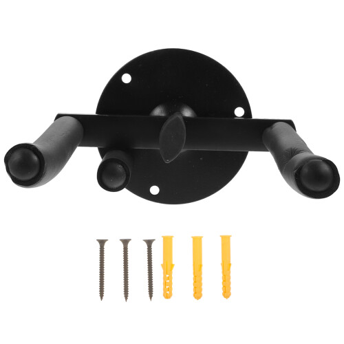 3Ensembles Support Mural Trompette Fer Noir -Instrument 1