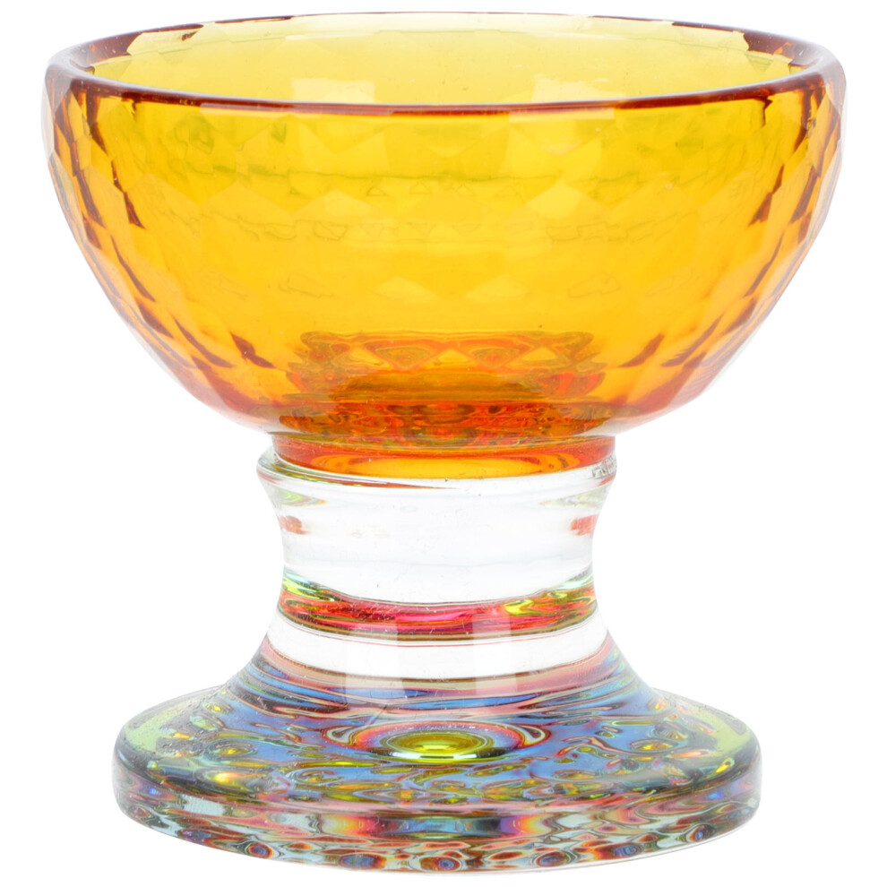 Vaguelly 3Pcs Durable Mixing Bowls Orange For Cosmetic Beauty Tools