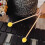 4Pcs Universal Drum Mallets Assorted Color for Marimba and Tongue Drum 4