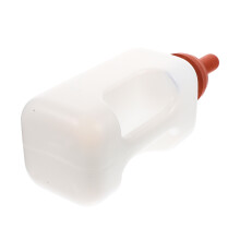 2Pcs Sheep Calf Milk Bottles Tough PP Rubber Anti-Deform Assorted