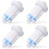 4Pcs White Shower Filter Multi-Layer Sediment Removal for Faucet 4