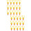 40Pcs Automatic Poultry Water Feeder Yellow Chicken Drinker for Birds 5