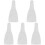 5Pcs Folding Transparent Guitar Cover Durable PVC Protector for Guitar 3