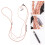 4Pcs Multifunctional DIY Headset Wire Flexible Repair Cable with Mic 9