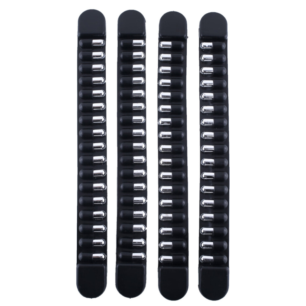 12Pcs Anti-Collision Car Bumper Corner Protectors Rubber Strips Black 031778182285