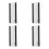 4Pcs Guitar Fret End Dressing File White Durable Luthier Tool 9