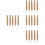 20Pcs Multi Wooden Hairdressing Crochet Hooks for Dreadlocks Braiding 4