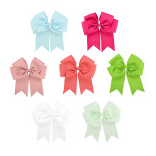 14Pcs Girls Hairpin Bow Bobby Pins Grosgrain Ribbon Assorted Color