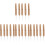 20Pcs Multi Wooden Hairdressing Crochet Hooks for Dreadlocks Braiding 3