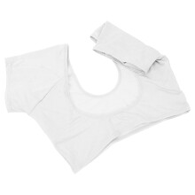 5Pcs Cotton Polyester Underarm Vest Soft Breathable White