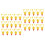 40Pcs Automatic Poultry Water Feeder Yellow Chicken Drinker for Birds 3