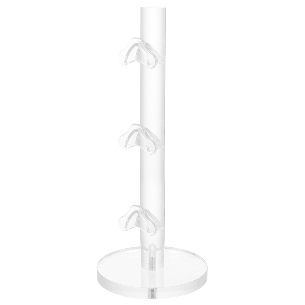 Happyyami 10Pcs Clear Sunglasses Organizer Acrylic Eyeglass Holder Display Stand