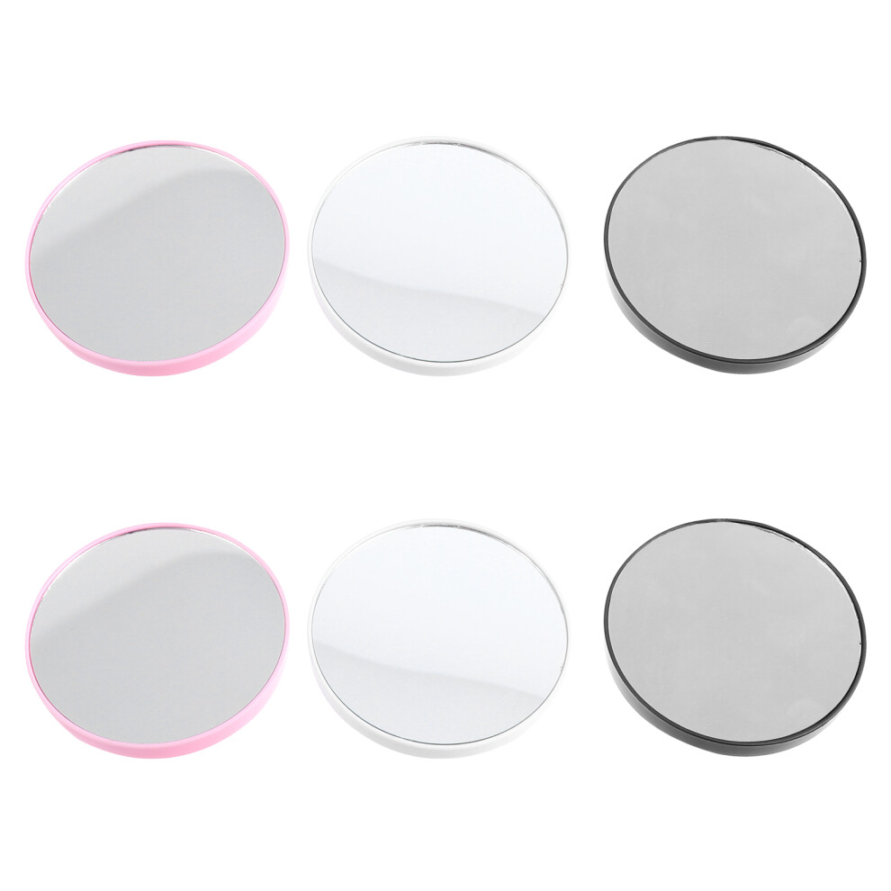 Happyyami 18Pcs Mini Magnifying Makeup Mirrors Portable Pocket Cosmetic Mirrors