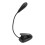 Adjustable Black Clip Lamp 9 Light Levels 7 Lamps Foldable USB Rechargeable LED 9