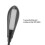 Adjustable Black Clip Lamp 9 Light Levels 7 Lamps Foldable USB Rechargeable LED 12