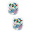200Pcs Assorted Color Push Pins for Bulletin Board Map and Drawing Use 7
