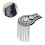 4Pcs Lightweight Silver Shoulder Mark Tassel Decoration Accessory 9