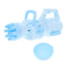 2Pcs Blue Handheld Bubble Machine Kids Outdoor Bubble Making Toy