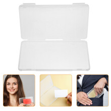 9Pcs Clear Storage Box Plastic Card Organizer for Small Item Storage