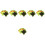 150Pcs Adhesive Target Stickers for Darts Practice 3
