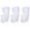 3Pcs White Bed Net for Baby Tent Polyester 4